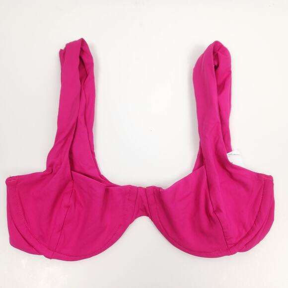 L*Space Tori Bikini Top in Bougainvillea Pink Size Small Underwire NWT - Picture 2 of 5